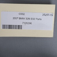 2006-2008 BMW 325i 328i 335i M3 E90 Front Seat Belt Buckle Right OEM Used