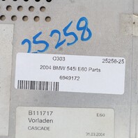 2004 BMW 545i CCC Navigation Radio Stereo Player 65836949172 OEM Used
