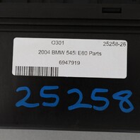 2004-2010 BMW 525i 530i 535i 645Ci 650i Body Control Module 61356947919 OEM Used