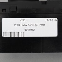 2004 BMW 525i 530i 545i 645Ci Heater AC Control Unit 64116946982 OEM Used