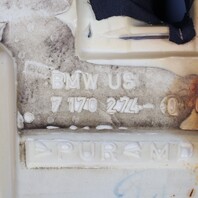 2007-2013 BMW X5 E70 Rear Seat Bottom Cushion Black 52207156113 OEM Parts