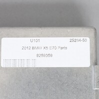 2012 BMW X5 Top Rear View Camera Control Module 66539259359 OEM Used