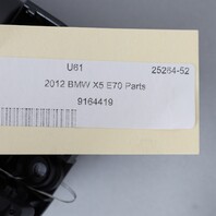 2007-2013 BMW X5 Turn Signal Wiper Column Switch 61319164419 OEM Used