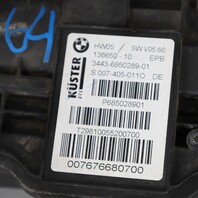 2007-2014 BMW X5 X6 Parking Brake Actuator With Cables 34436850289 OEM Used