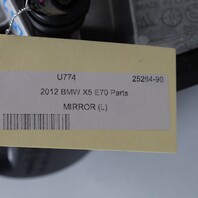 2010-2013 BMW X5 E70 Left Door Mirror With Surround View 51167282735 OEM Used