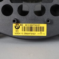 BMW X3 X5 X6 Central Speaker Subwoofer Pair 65139247342 OEM Used