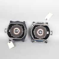 BMW X3 X5 X6 Central Speaker Subwoofer Pair 65139247342 OEM Used