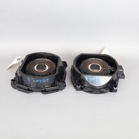 BMW X3 X5 X6 Central Speaker Subwoofer Pair 65139247342 OEM Used