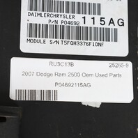 2007 Dodge Ram 2500 OEM Parts