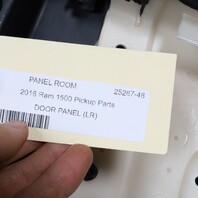 2009-2016 Ram 1500 Crew Laramie Left Rear Door Panel 1VY571A7AH USED Oem