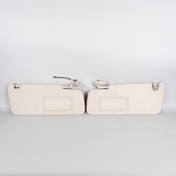 2015-2020 Ram 1500 Sun Visor Pair Set Left Right 5MA25BD1AB OEM Used