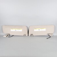 2015-2020 Ram 1500 Sun Visor Pair Set Left Right 5MA25BD1AB OEM Used