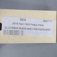 2013-2018 Ram 1500 2500 3500 Glove Box With Pocket 1NM85LU7AA OEM Used