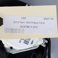 2013-2018 Ram 1500 2500 3500 Crew Cab Rear Outer Seat Belt 5PM201X9AD OEM Used