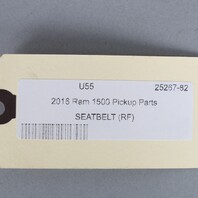 2013-2018 Ram 1500 2500 3500 Crew Cab Right Front Seat Belt 5KP961L1AI OEM Used