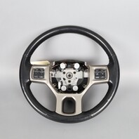 2013-2018 Ram 1500 2500 3500 Laramie Leather Steering Wheel P5LL941X9AF OEM Used