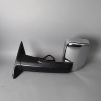 2013-2018 Ram 1500 2500 3500 Left Trailer Tow Mirror Chrome 68285867AB OEM Used