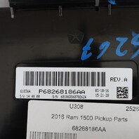 2014-2017 Ram 1500 Heater Climate Control Module 68268186AA OEM Used
