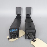 2013-2018 Ram 1500 2500 3500 Rear Seat Buckle Pair Set 34027322 OEM Used