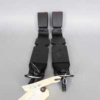 2013-2018 Ram 1500 2500 3500 Rear Seat Buckle Pair Set 34027322 OEM Used