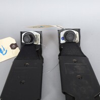 2013-2018 Ram 1500 2500 3500 Rear Seat Buckle Pair Set 34027322 OEM Used