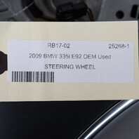 2008-2013 BMW 128i 135i 328i 335i X1 Steering Wheel 32306795572 OEM Used