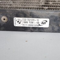 07-13 BMW 335i M3 Transmission Oil Cooler Heat Exchanger 17227521376 OEM Used