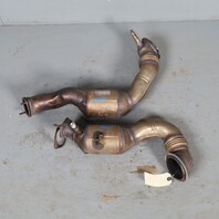 2007-2010 BMW 135i 335i N55 Exhaust Manifold Downpipe Set 18307587609 OEM Used