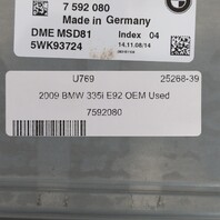 BMW 135i 335i 535i M1 X6 Z4 Engine Computer Module ECU ECM DME OEM Used