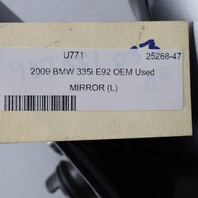 2007-2009 BMW 328i 335i E92 E93 Door MIrror Left Space Grey OEM Used