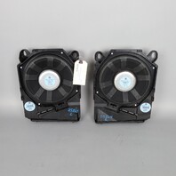 2008-2013 BMW 328i 335i M3 X1 Floor Speaker Subwoofer Set 65139143143 OEM Used