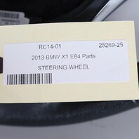2013-2015 BMW X1 E84 Sportline Steering Wheel 32306853147 OEM Used