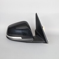 2013-2015 BMW X1 Right Door Mirror Side View Black Sapphire 51167307186 OEM Used