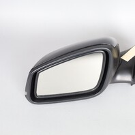 2013-2015 BMW X1 Left Door Mirror Side View Black Sapphire 51167307185 OEM Used