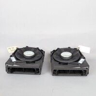 2008-2013 BMW 328i 335i M3 X1 Floor Speaker Subwoofer Set 65139143143 OEM Used