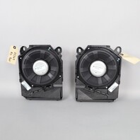 2008-2013 BMW 328i 335i M3 X1 Floor Speaker Subwoofer Set 65139143143 OEM Used