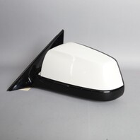 2011-2012 BMW 535i 550i Door MIrror Left W/Surround View OEM Used
