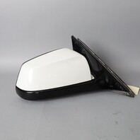 2011-2012 BMW 535i 550i Door MIrror Right W/Surround View OEM Used