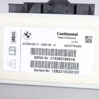 2013 BMW SRS Diagnostic Control Module 65779280186 OEM Used