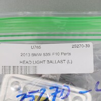 2011-2016 BMW 528i 535i 550i M5 Headlight Ballast Module 63117318327 OEM Used