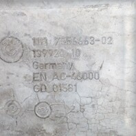 2011‑2019 BMW 535i 640i 740i N55 Engine Oil Pan 11137556663 OEM Used