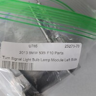 2011-2013 BMW 528i 535i 550i Left LED Turn Signal Module 63117271899 OEM Used