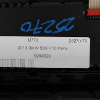 11-16 BMW 528i 535i 550i M5 Climate Control Panel Ceramic 61319328427 OEM Used