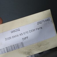 2007-2010 BMW X5 3.0 Front Differential Carrier 4.44 Ratio 31507552532 OEM Used