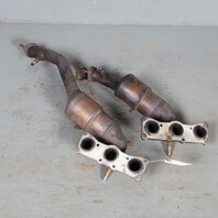 2007-2010 BMW X5 E70 3.0 Exhaust Manifold Set Front Rear 18407558769 OEM Used