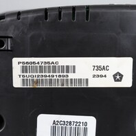 2014-2014 Dodge Charger Instrument Cluster Police Package 56054735AC OEM Used