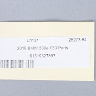 2018 BMW 330e F30 E-Drive Button Switch 61319327897 OEM Used