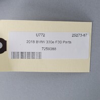 2012-2016 BMW 320i 328i 335i Right Front Seat Belt Buckle 72117259388 OEM Used