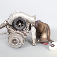 2008-2010 BMW 135i 335i 535i N55 Twin Turbo Front Turbocharger 11654555418 OEM Used