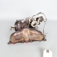 2008-2010 BMW 135i 535i N55 Twin Turbo Rear Turbocharger 11654555419 OEM Used
